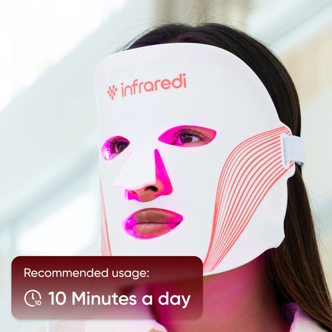 Infraredi LED Light Therapy Mask Light Therapy Lamps Infraredi